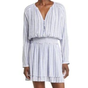 Rails Jasmine Stripe Smocked Waist Dress in Small!